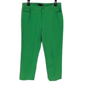 Peace Of Cloth Womens Panticular Stretchy Trouser Pants Grass Green‎ Size 10